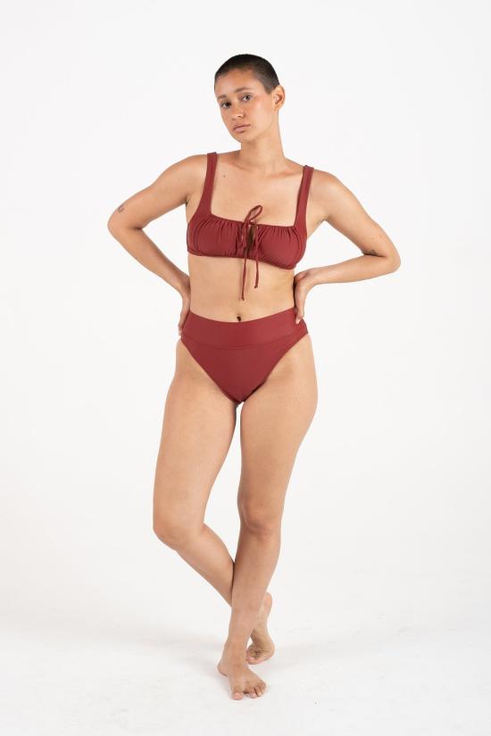  갈라마르 비키니 수영복 셔츠 브라 가넷 - GALAMAAR