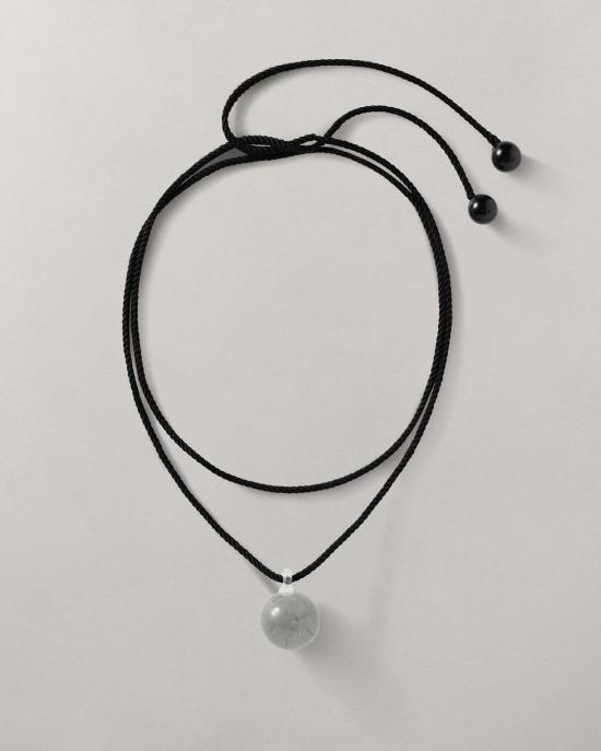  아니카 이네즈 목걸이/팬던트 유리 드롭 펜던트 멀티