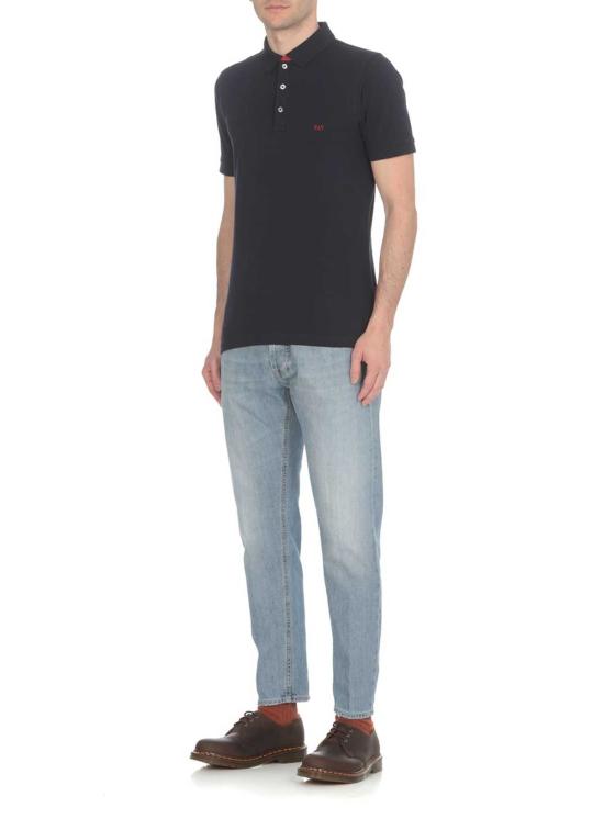  돈답 데님 팬츠 돈덥 미드라이즈 테이퍼드 진 블루 - DONDUP