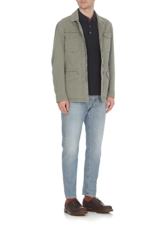  돈답 데님 팬츠 돈덥 미드라이즈 테이퍼드 진 블루 - DONDUP