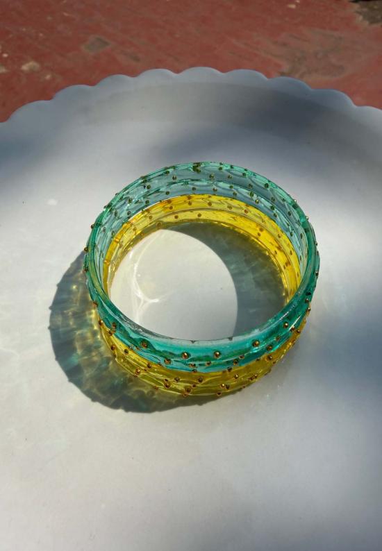  IKKIVI 커프스 링크/타이 홀더 이키비 암 캔디 뱅글 세트 - OTHER BRANDS