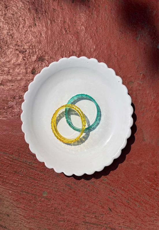  이키비 커프스 링크/타이 홀더 암 캔디 뱅글 세트