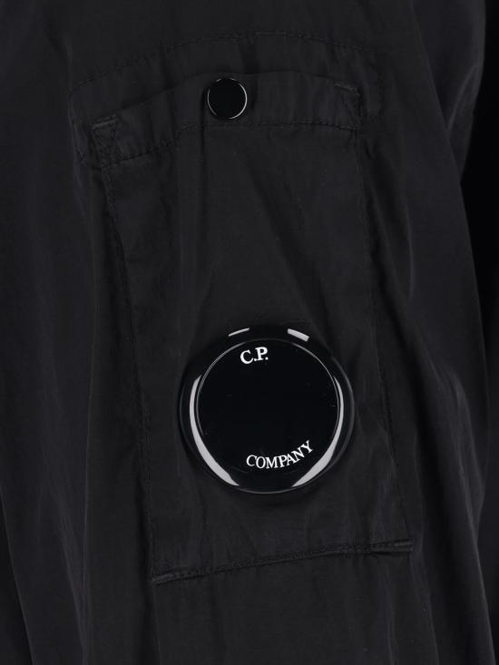  씨피 컴퍼니 자켓 C.P. 회사 로고 셔츠 재킷 (녹색) - C.P. COMPANY