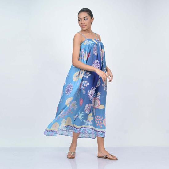  Vismaya 비치용품 비스마야 에콰토리얼 수영복 커버업 네이비 블루 - OTHER BRANDS