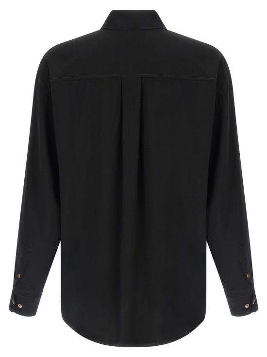  르메르 긴팔 셔츠 비스코스 울  블랙 - LEMAIRE