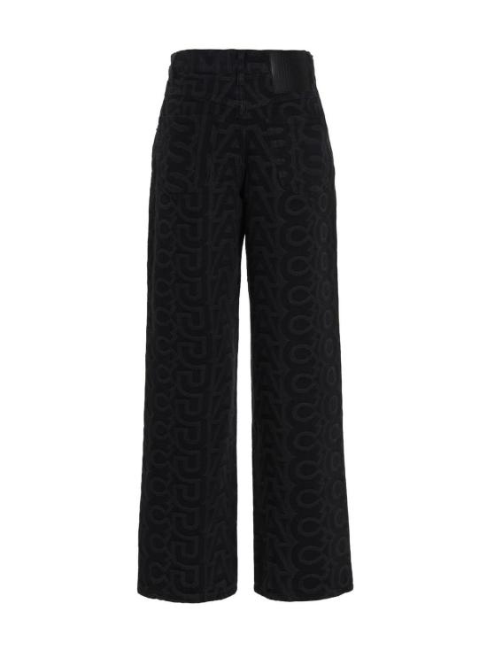  마크제이콥스 데님 팬츠 마크 제이콥스 모노그램 진 블랙 - MARC JACOBS