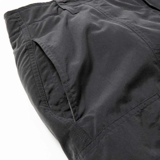  Meanswhile 스트레이트 팬츠 한편 패딩 플라이트 팬츠 램프 블랙 - OTHER BRANDS