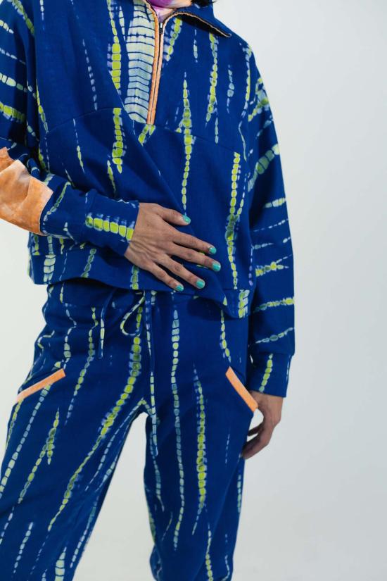  Abacaxi 트레이닝/조거 팬츠 아바카시 블루프린트 조거 팬츠 블루 - OTHER BRANDS