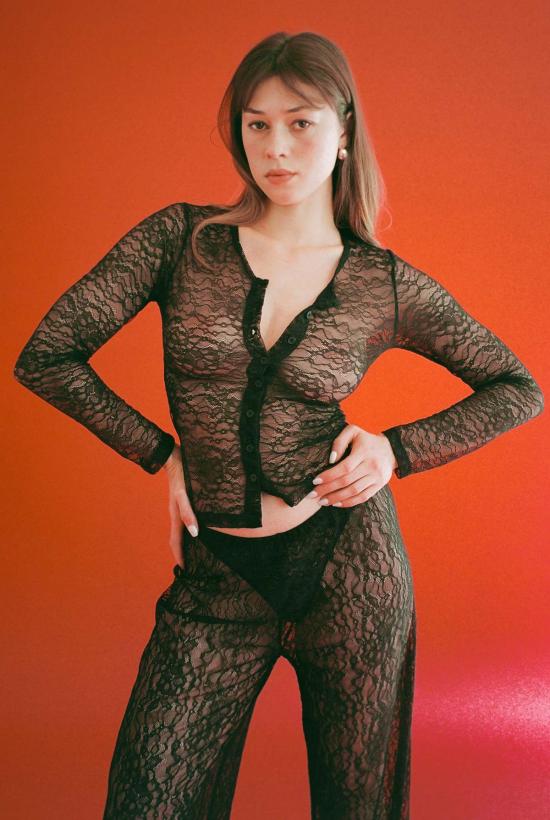  질 로드리게즈 가디건 길 로드리게즈 레이스 소피 카디건 - GIL RODRIGUEZ