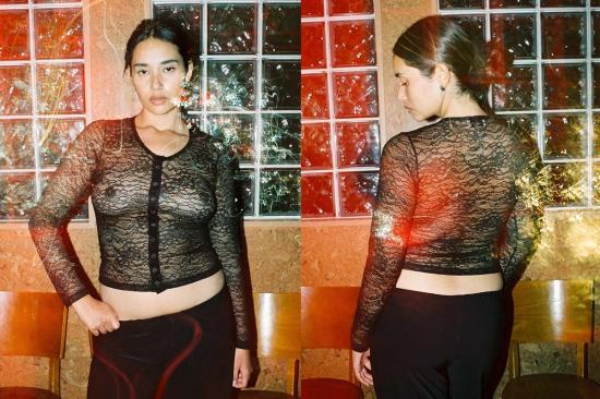  질 로드리게즈 가디건 길 로드리게즈 레이스 소피 카디건 - GIL RODRIGUEZ