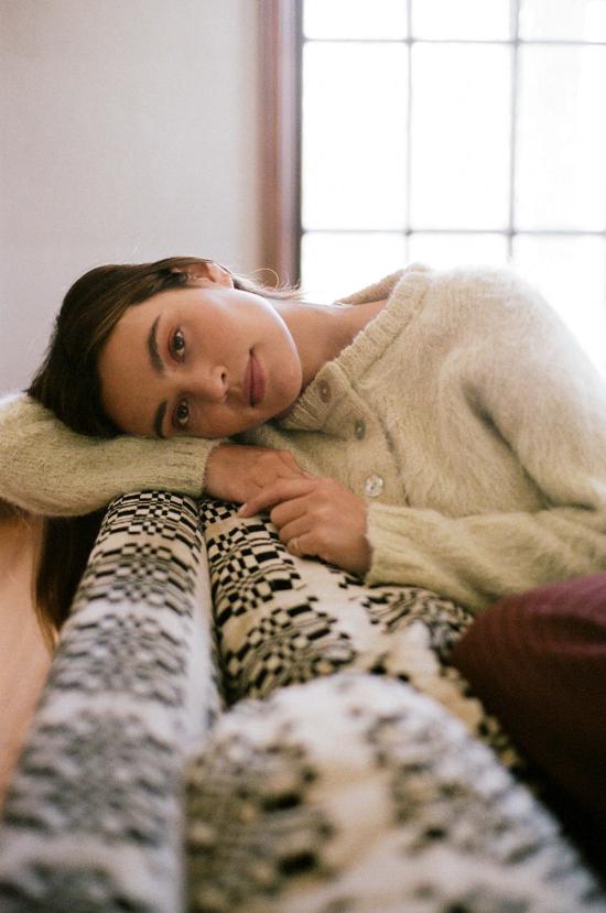  마리아 스탠리 가디건 브러시드 카드 이간 배 - MARIA STANLEY