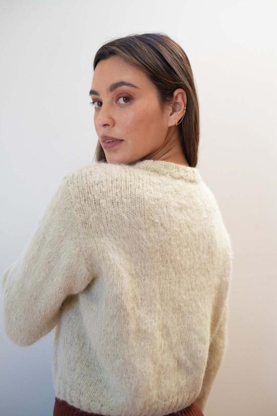  마리아 스탠리 가디건 브러시드 카드 이간 배 - MARIA STANLEY