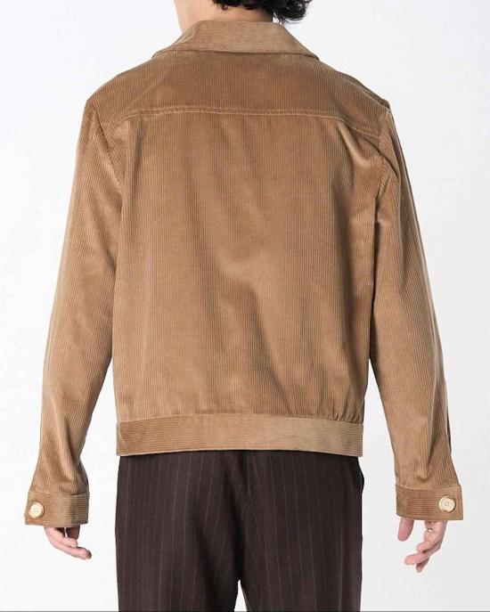  그라피아 뉴욕 봄버 자켓 딘 재킷 폰 브라운 8골 코듀로이 - GRAPHIA NEW YORK