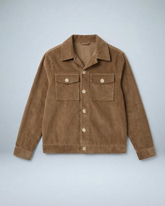  그라피아 뉴욕 봄버 자켓 딘 재킷 폰 브라운 8골 코듀로이 - GRAPHIA NEW YORK