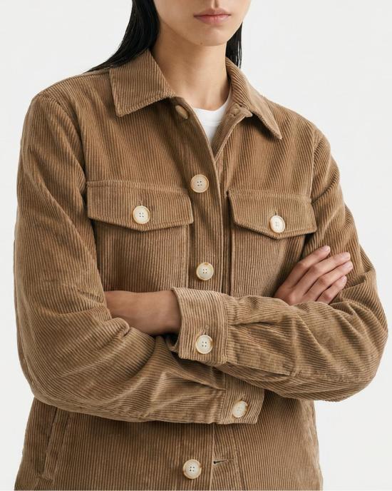  그라피아 뉴욕 봄버 자켓 딘 재킷 폰 브라운 8골 코듀로이 - GRAPHIA NEW YORK