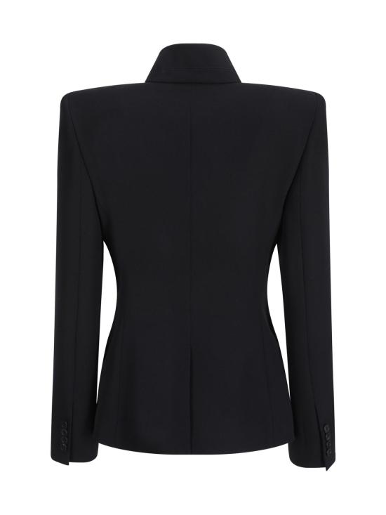  알렉산더 맥퀸 수트 자켓 울 블레이저 블랙 - ALEXANDER MCQUEEN