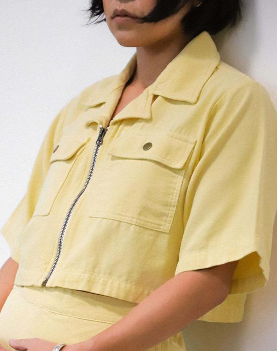  Noble 셔츠 노블 유틸리티 셔츠 버터 - NOBLE