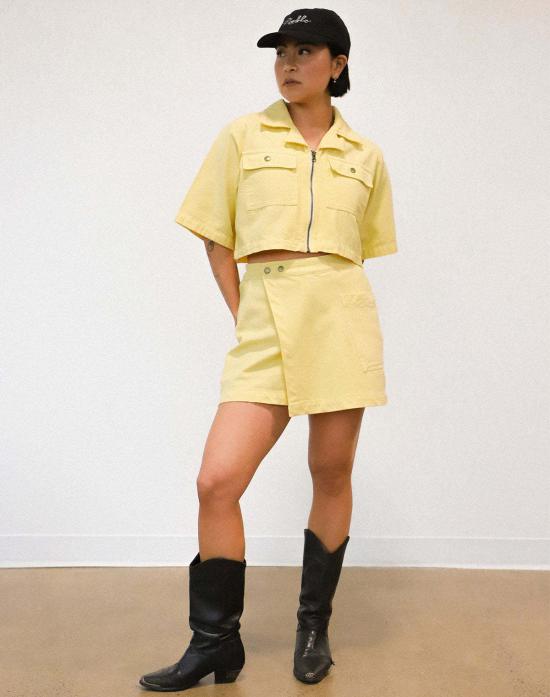  Noble 셔츠 노블 유틸리티 셔츠 버터 - NOBLE