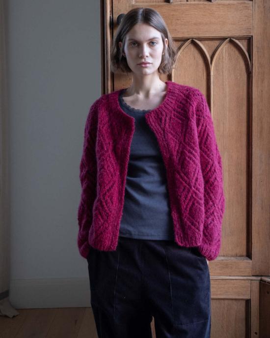  Bibico 가디건 비비코 노바 레이시 볼레로