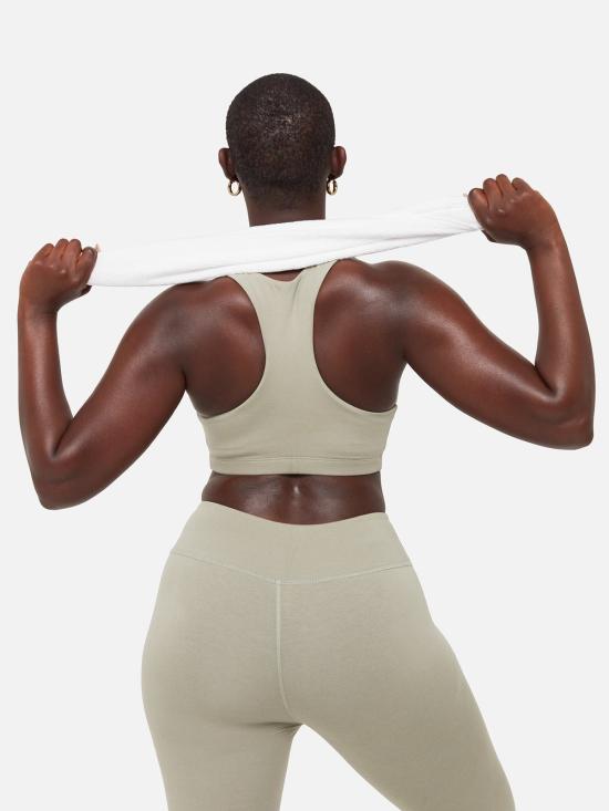  메이트 더 레이블 레깅스 메이트 더 라벨 오가닉 스트레치 미디  세이지 - MATE THE LABEL