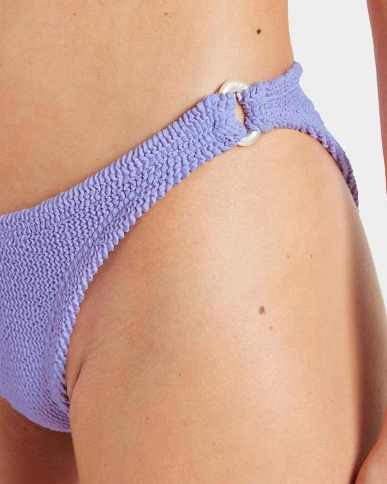  훈자 지 비키니 수영복 Hunza G 미스티 스트랩 비키니 세트 라일락 - HUNZA G