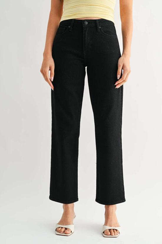  저스트 블랙 데님 데님 팬츠 BP495J BLACK - JUST BLACK DENIM