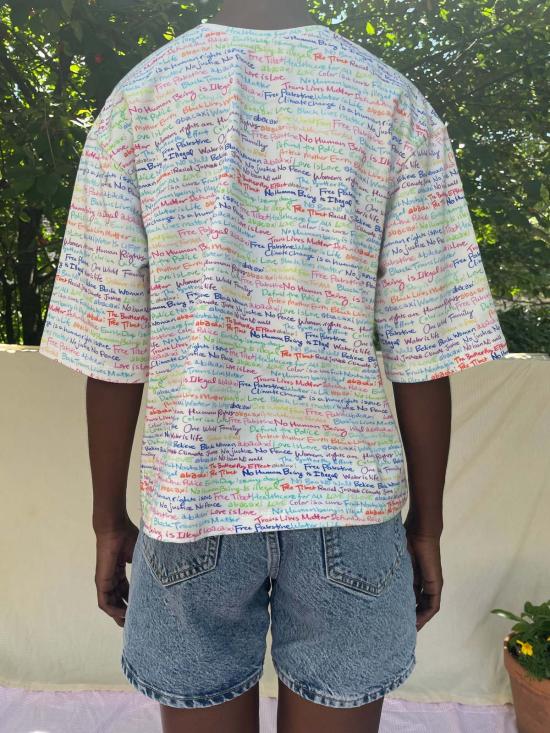  Abacaxi 반팔 티셔츠 아바카시 파이트 더 시스템 티 - OTHER BRANDS