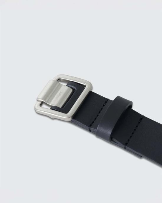  Yoke 가죽 벨트 요크 슬림 가죽  블랙 - YOKE