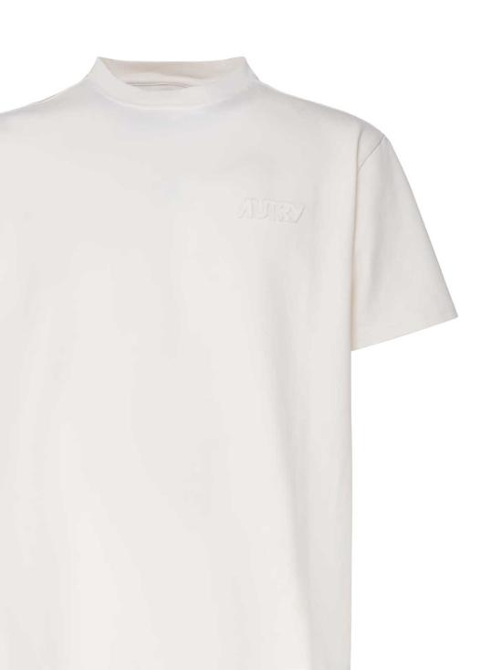  오트리 반팔 티셔츠 티셔츠 아이보리 - AUTRY