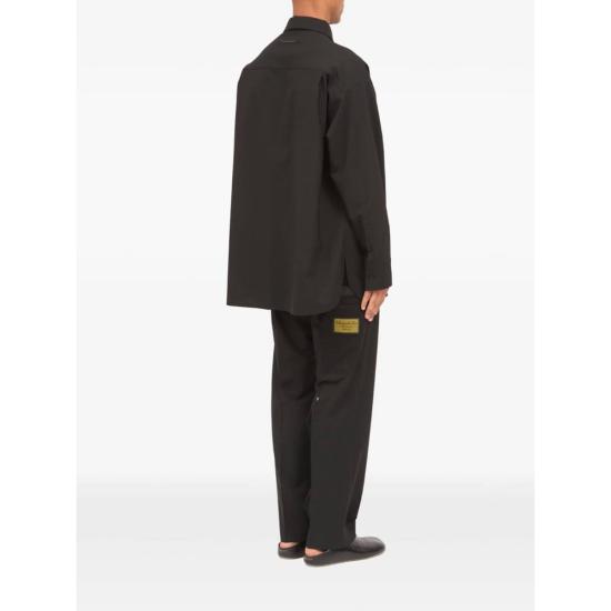  MM6 메종마르지엘라 탑 Mm6 메종 마르지엘라 셔츠 블랙 - MM6 MAISON MARGIELA