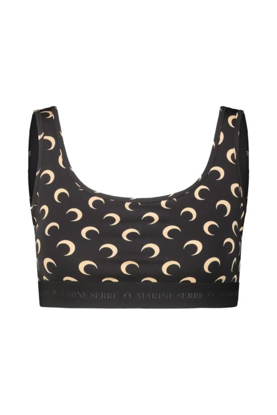  마린세르 브라 마린 세레 문 프린트 저지 스포츠  인버스 탄