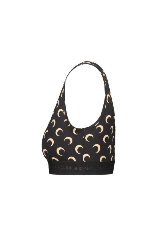  마린세르 브라 마린 세레 문 프린트 저지 스포츠  인버스 탄 - MARINE SERRE