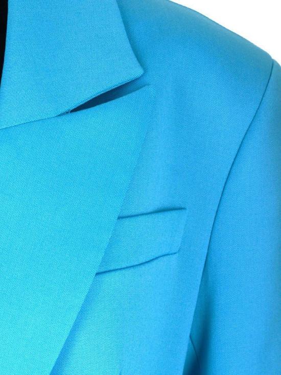  디 아티코 수트 자켓 아티코 싱글 브레스트 재킷 카프리블루 - THE ATTICO