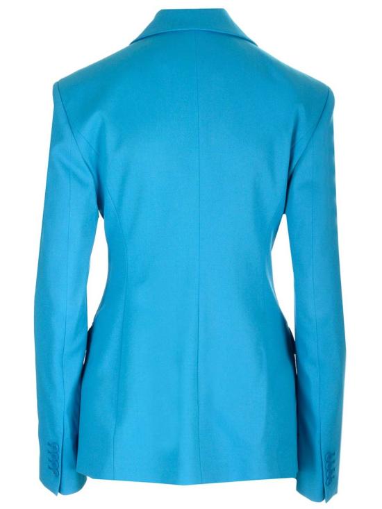  디 아티코 수트 자켓 아티코 싱글 브레스트 재킷 카프리블루 - THE ATTICO