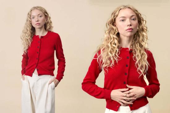  질 로드리게즈 가디건 길 로드리게스 트리코 캐시미어 - GIL RODRIGUEZ