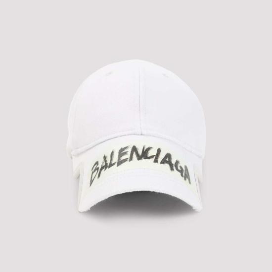  발렌시아가 모자 캡 더티 화이트 - BALENCIAGA