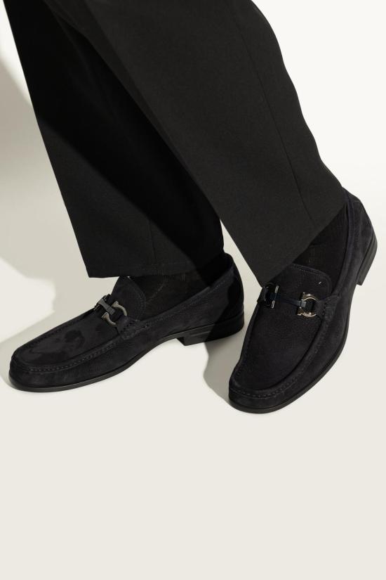  살바토레 페라가모 로퍼 Ferragamo Grandioso 스웨이드 - SALVATORE FERRAGAMO