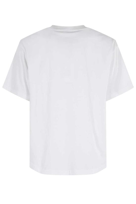  겐조 탑 보케 플라워 오버사이즈 티셔츠 화이트 - KENZO