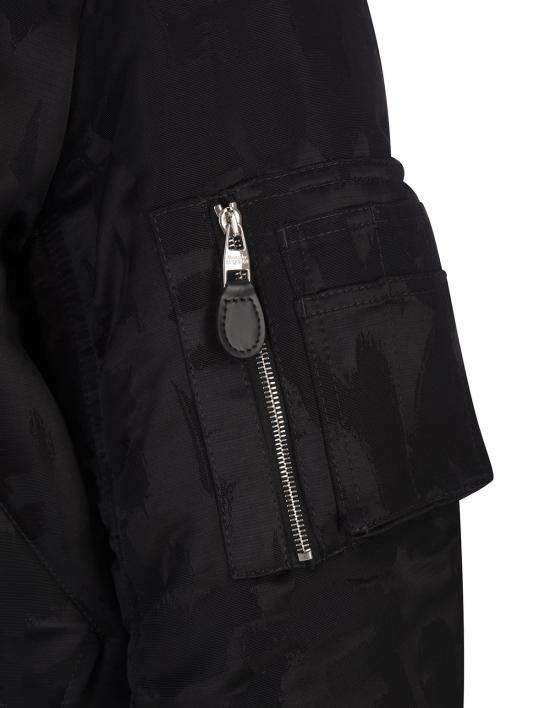  알렉산더 맥퀸 봄버 자켓 맥퀸 그래피티 봄버 재킷 블랙 - ALEXANDER MCQUEEN