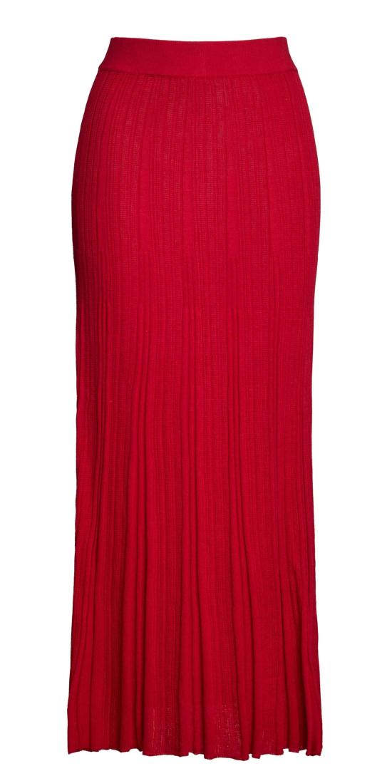  ELEVEN SIX 롱 스커트 일레븐 식스 샐리 스커트 로소 - OTHER BRANDS