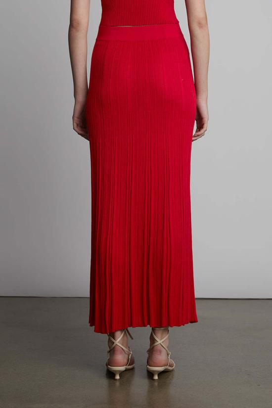  ELEVEN SIX 롱 스커트 일레븐 식스 샐리 스커트 로소 - OTHER BRANDS