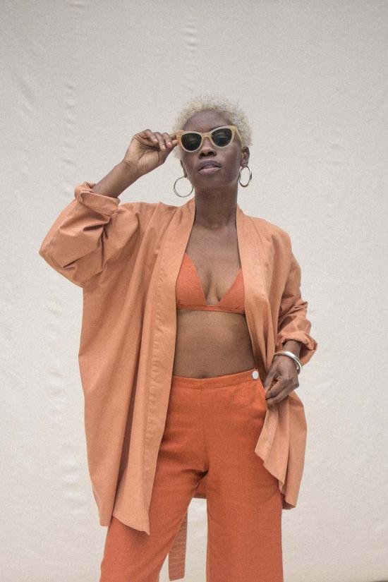  DALRAE 라운지 웨어 달라이 렌 더스터 로브 - DALRAE