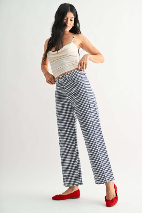  저스트 블랙 데님 데님 팬츠 배럴 트위스트 진 미디엄 데님 - JUST BLACK DENIM