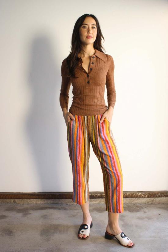  Myrtle 스트레이트 팬츠 머틀 조 팬츠 포스터 페인트 - OTHER BRANDS