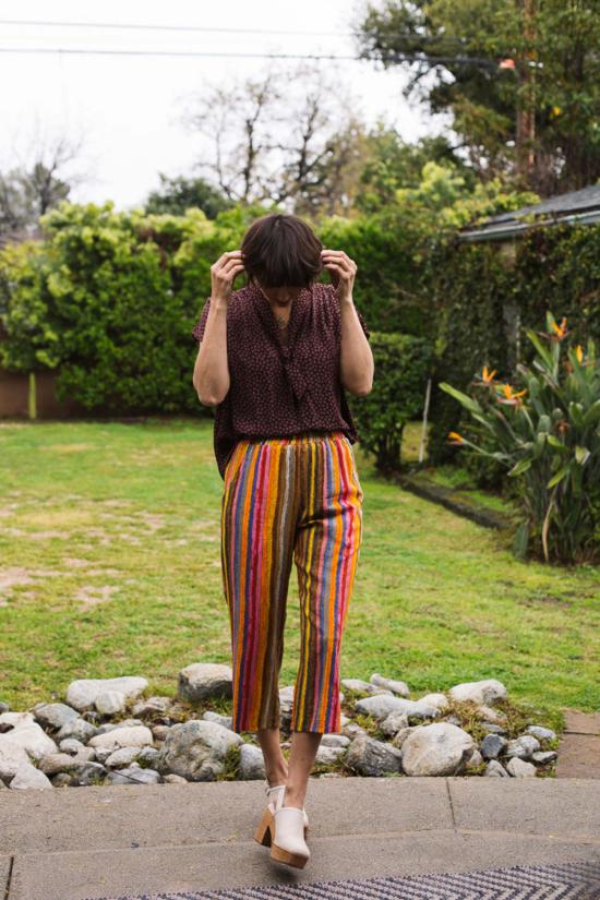  Myrtle 스트레이트 팬츠 머틀 조 팬츠 포스터 페인트 - OTHER BRANDS