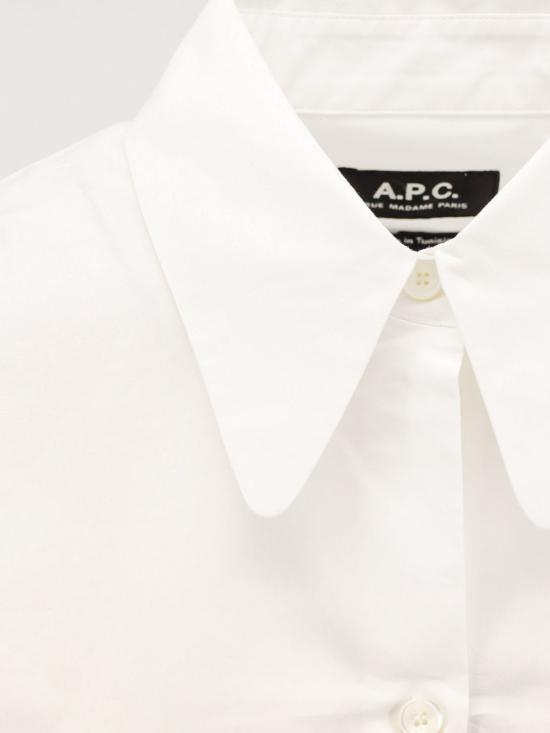  아페쎄 셔츠 A.P.C. 유기농 면 셔츠 (화이트) - A.P.C.