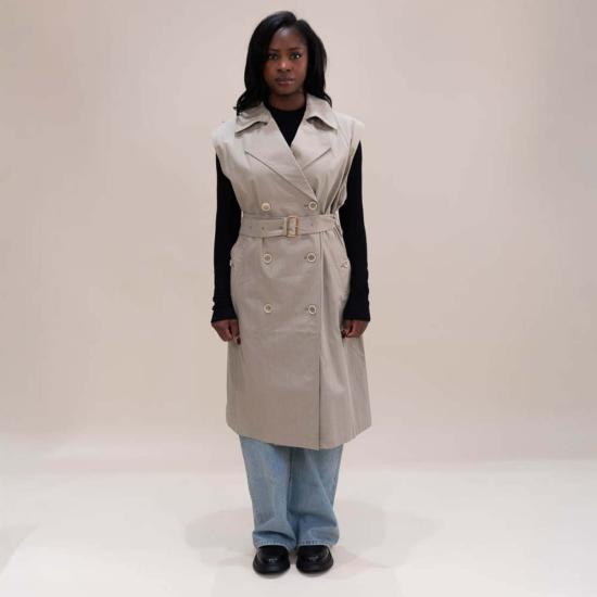  다웨이 트렌치 코트 Dawei Kaki  카키 - DAWEI