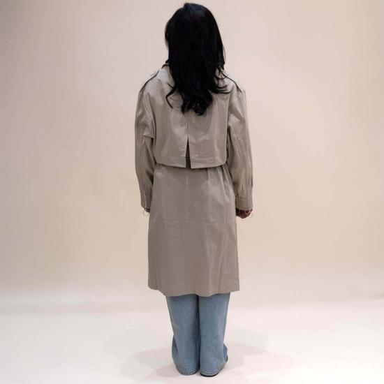  다웨이 트렌치 코트 Dawei Kaki  카키 - DAWEI