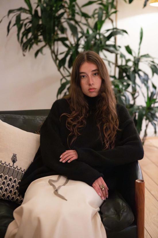  에리카 타노브 터틀넥 에리카 타노프 마틸다 알파카 울  스웨터 - ERICA TANOV