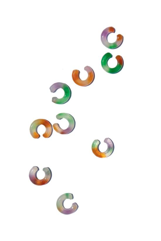  세레 이어링 세리 애비 싱글 제이드 커프  멀티컬러 - SEREE